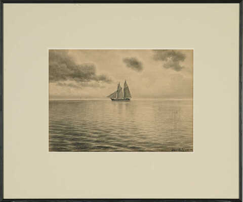 Бенуа Альберт Николаевич. Парусник